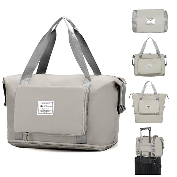 Water Proof Foldable Travel Duffel Bag With Pocket ( Buy 1 Get 1 )