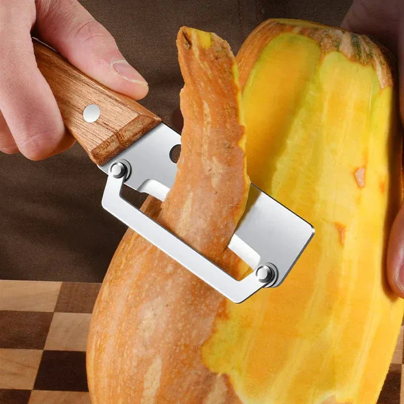 Stainless Steel-Natural Non-slip Wooden Handle Knife (BUY 1 GET 1 FREE)