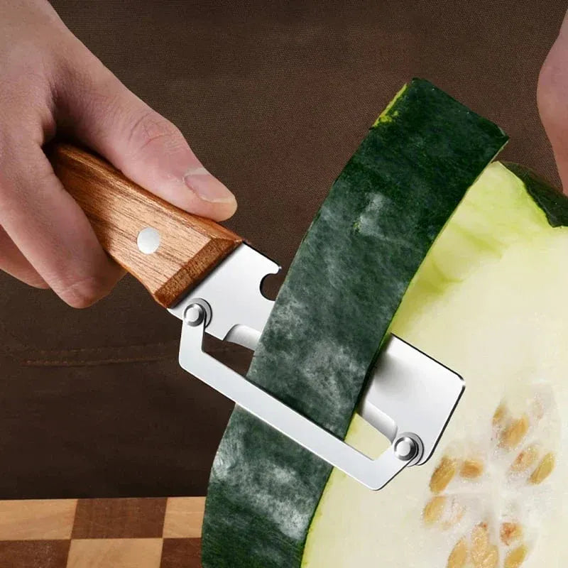 Stainless Steel-Natural Non-slip Wooden Handle Knife (BUY 1 GET 1 FREE)