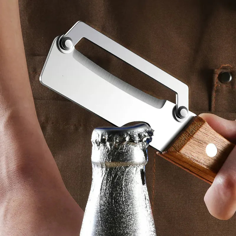 Stainless Steel-Natural Non-slip Wooden Handle Knife (BUY 1 GET 1 FREE)