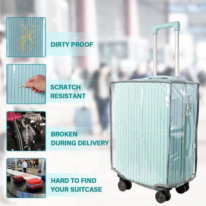 Suitcase Protective Cover – Waterproof, Dustproof, Scratch-Resistant