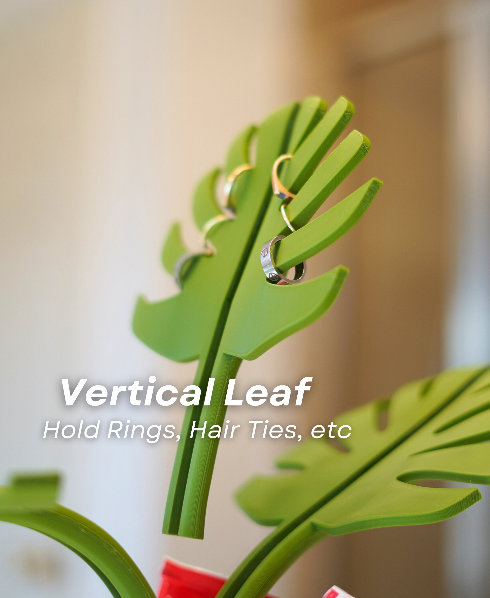 Mirror Monstera - Bathroom Organizer that Mounts to the Mirror