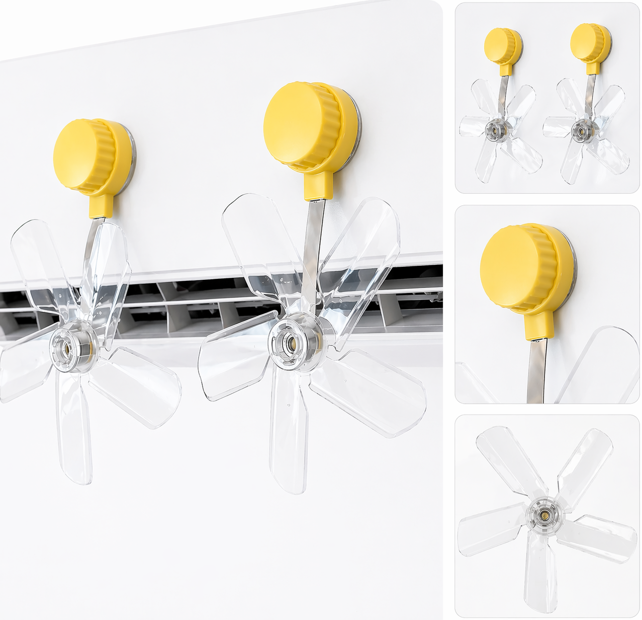 Adjustable AC Wind Flow Deflector