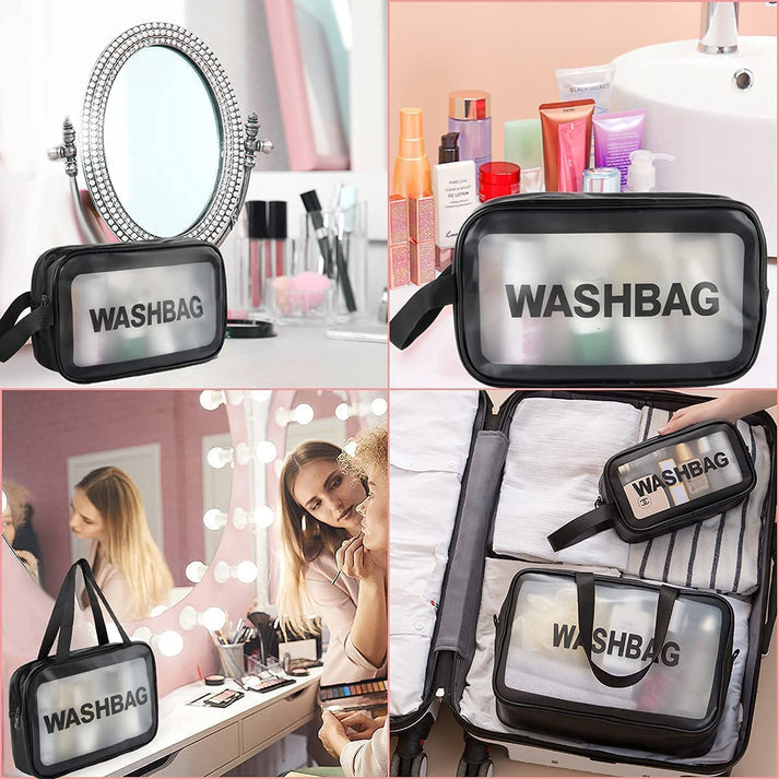 Travel Makeup Bag (Set of 3)