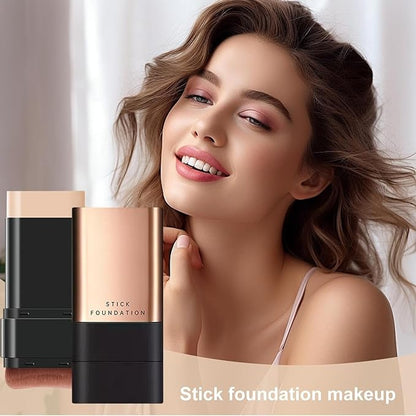 🎁2025 Hot Sale💕 Aleumdaum 아름다움 - Korean 2 in 1 Glass Skin Foundation Stick (Imported Skincare)