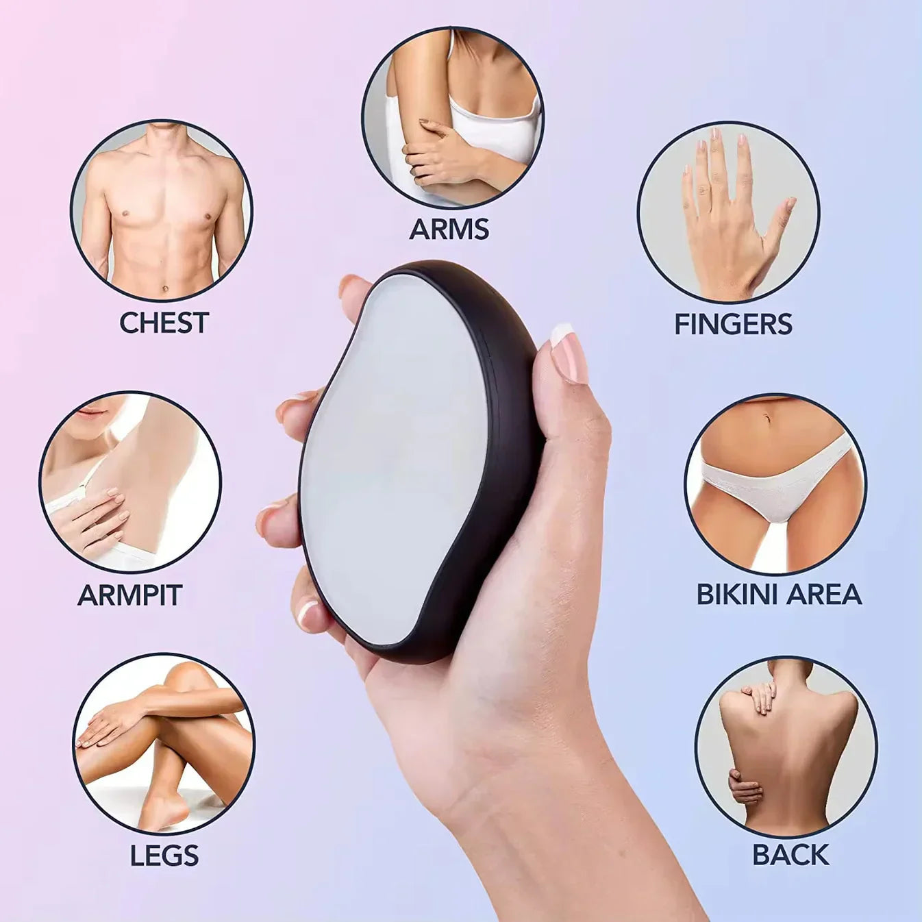 SilkStone™ Crystal Hair Eraser Stone