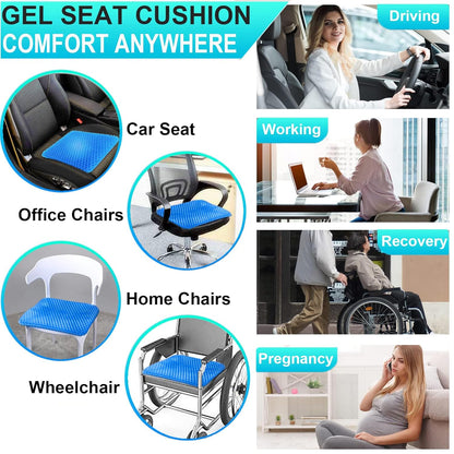 Gel Cushion Seat for Car & Chairs