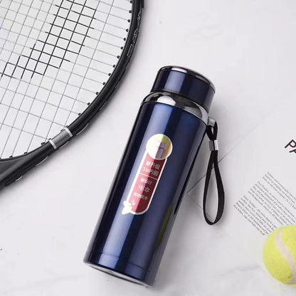 800Ml Insulated Water Bottle Thermos Vacuum Stainless Steel Dink With Rope Handle Cover Hight Quality Tea Cup Outdoor Kettle