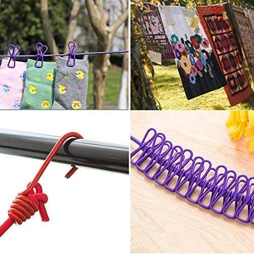 Cloth Drying Rope with Hooks (Buy 1 Get 1 Free)