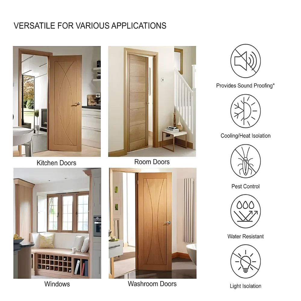 Door Guard And Gap Seal Protector ( Pack Of 4 )